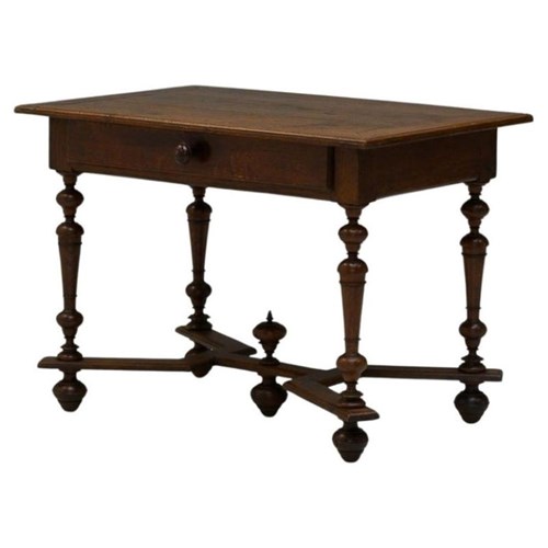 19Th Century Chestnut Side Table