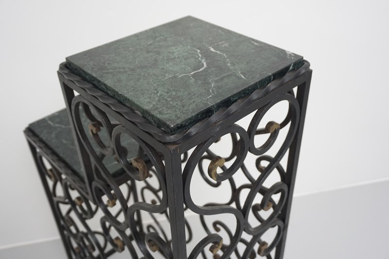 Decorative marble and steel stand-the-depot-847990cc-b9f0-4539-ab47-8cd57ca93bab-main-637087429449612539.jpeg