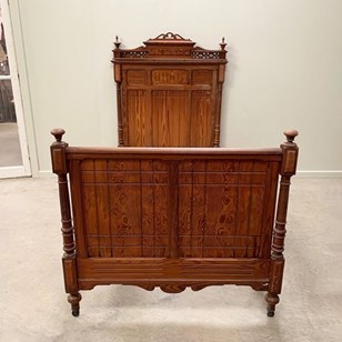 Pitch Pine Single Bed