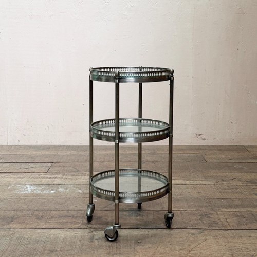 Nickel 3 Tier Table By Maison Janson