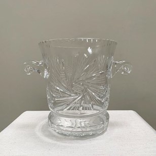 Crystal Glass Champagne Bucket