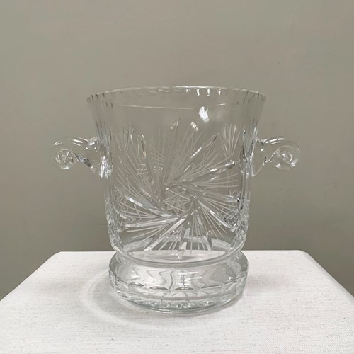 Crystal Glass Champagne Bucket