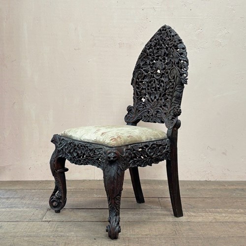 Anglo Indian Padouk Chair