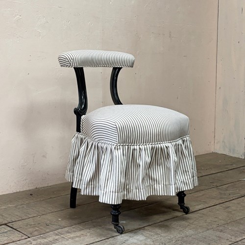 Napoleon III Chair With Skirt