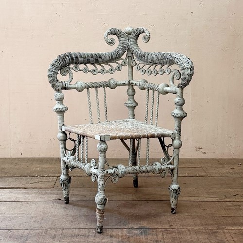 Rattan Corner Chair