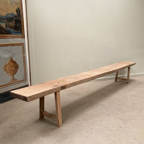 3M Long Oak Bench