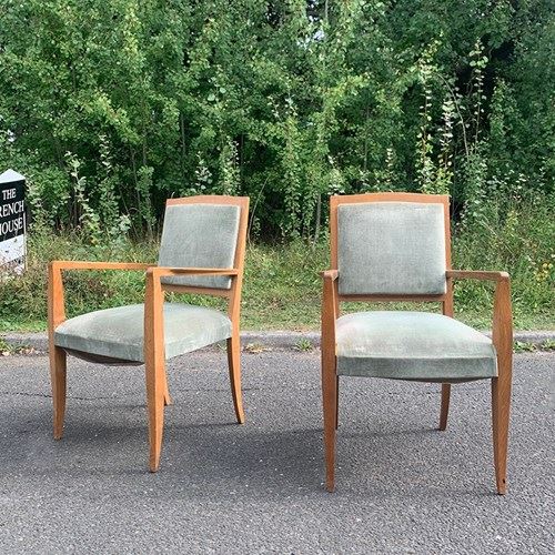 Pair Of Scandinavian Arm Chairs