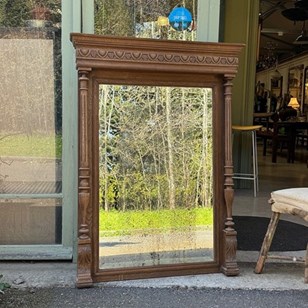 Henri II Mirror With Foxed Plate