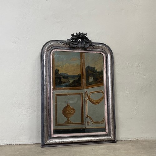 Louis Philippe Mirror With Crest