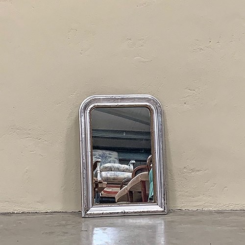 Small Silver Louis Philippe Mirror