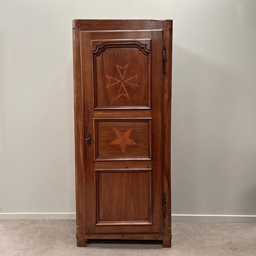 Large Fruitwood Cupboard