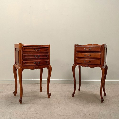 Near Pair Of Bedside Tables