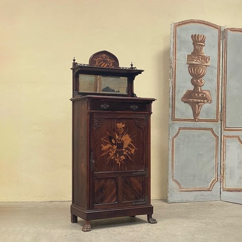 Inlaid Marquetry Cabinet