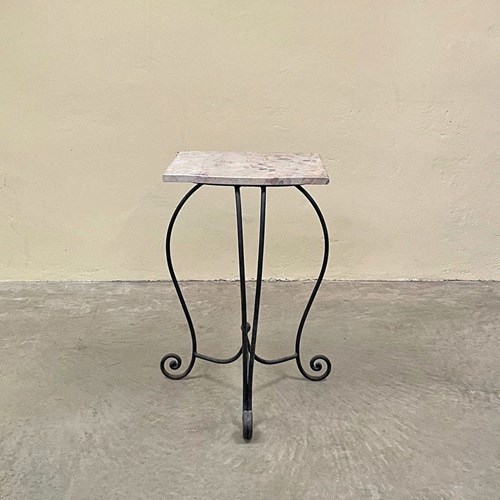 Small Marble Top Console Table