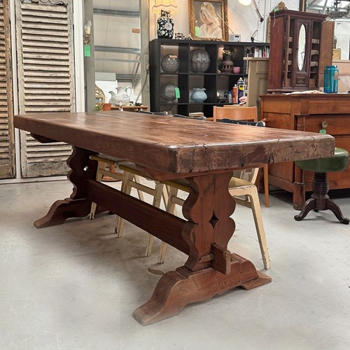 19Th Century Monastery Table