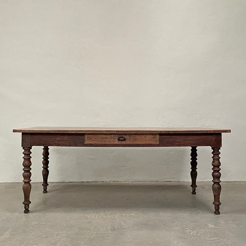 Table With Turned Legs