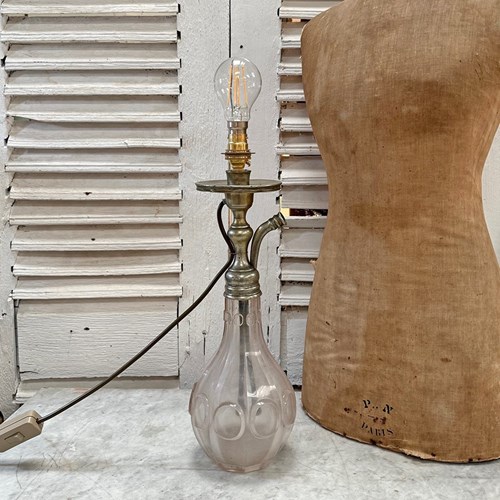 Glass Table Lamp