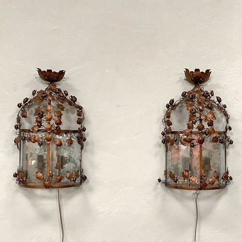 Pair Of Indoor Wall Lights