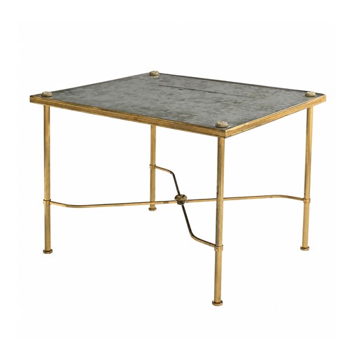 M. Jansen Oxidised Mirrored Side Table