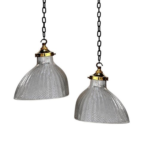 Asymmetrical Glass Lights