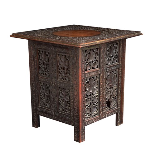 Indian Carved Table 