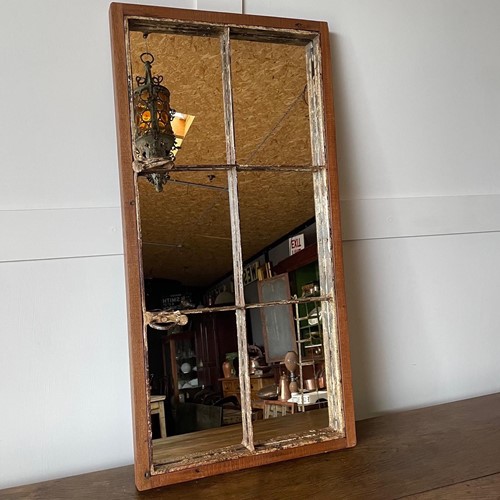 Framed Window Mirror 