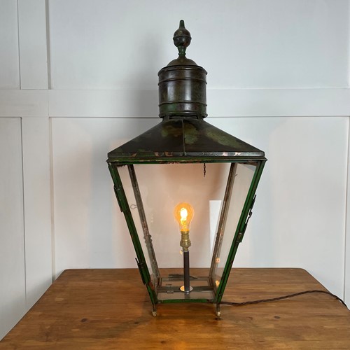 Victorian Copper Lantern 