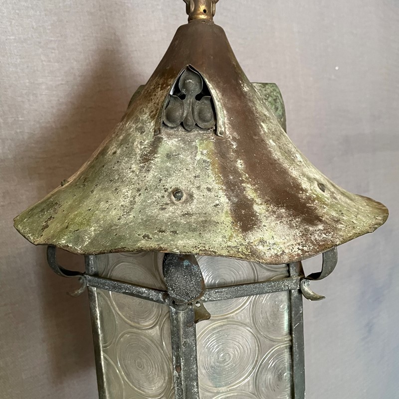 Early 20th c. Brass Verdigris Lantern -the-old-yard-c7a2a71d-4b35-4678-b8f0-73a40cff0143-main-637597921227798349.jpeg