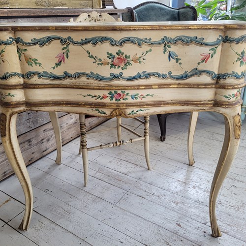 Hand Painted Italian Ladies Desk