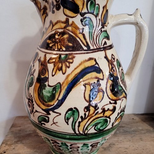 Painted Pottery Jug