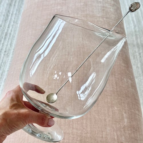 XL Holmgaard Cocktail Jug C1953 & Long Mixing Spoon