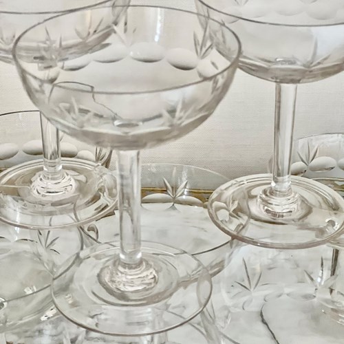 11 French Bistro Champagne Or Cocktail Coupes