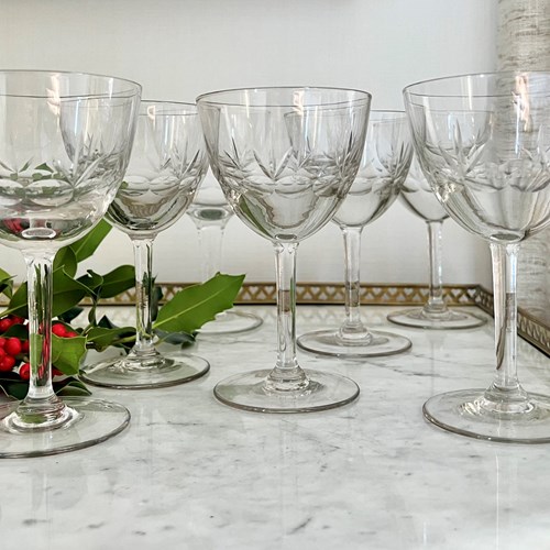 Giant French Bistro Wine Goblet Glasses