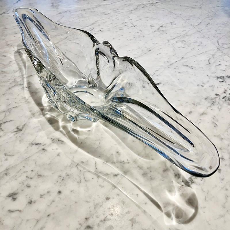 X-Large Mid Century French Crystal Bowl-the-vintage-entertainer-img-2047-main-638372981152717301.jpeg