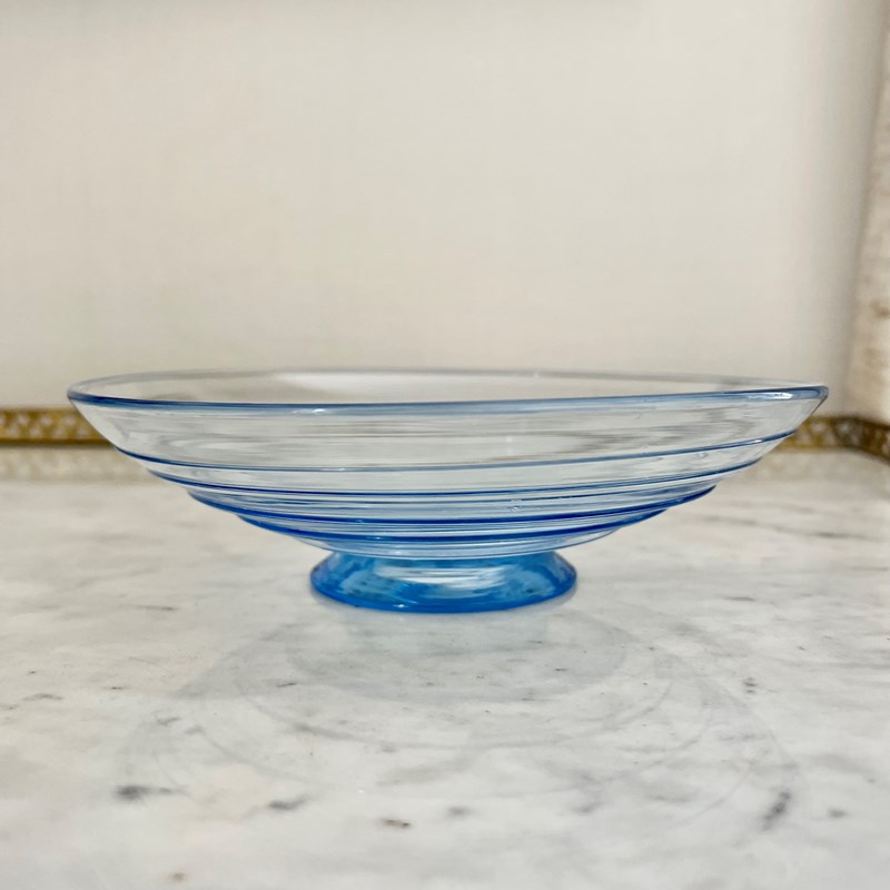 Barnaby Powell For Whitefriars Blue Glass Bowl-the-vintage-entertainer-img-3818-main-638229318476330096.jpeg