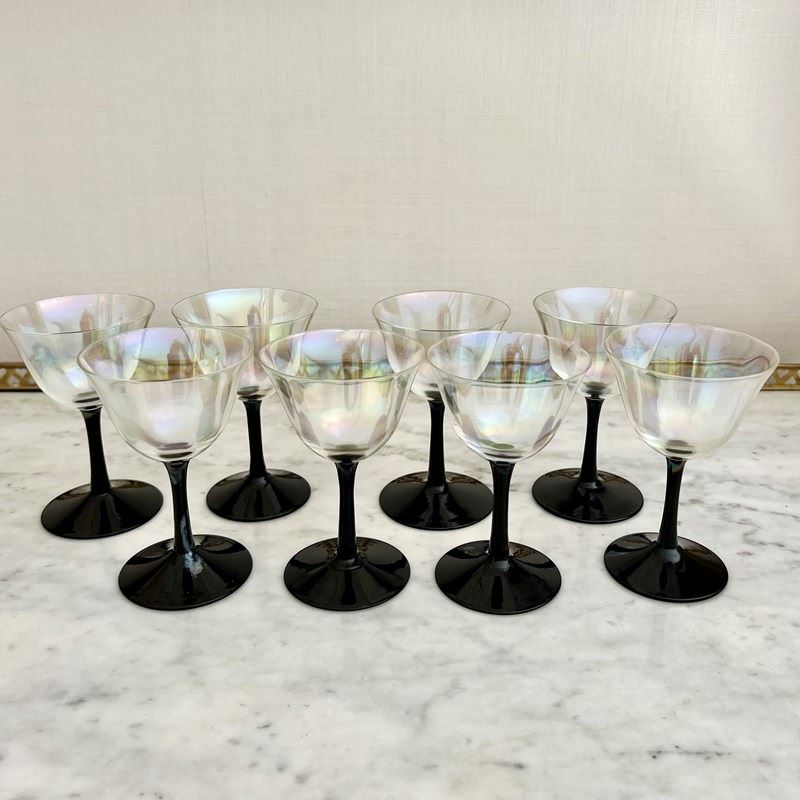Set Of 8 Art Deco Iridescent Cocktail Glasses-the-vintage-entertainer-img-6418-main-638283055380864037.jpeg