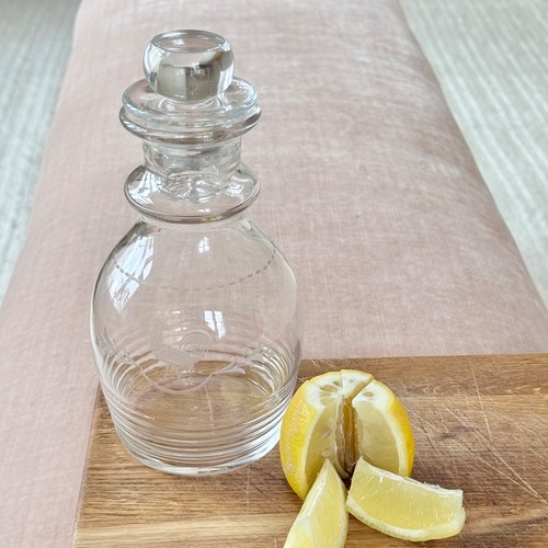 Art Deco Cocktail Shaker With Citrus Lemon Squeezer Lid C1930