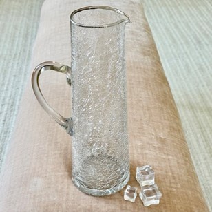 Soaring Tall Crackle Glass Cocktail...