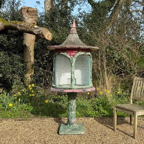 A Large Faux Bois Bird House