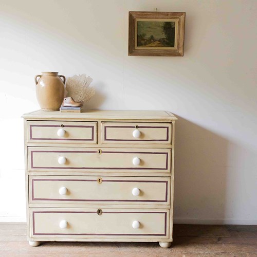 Regency Style Painted Drawers