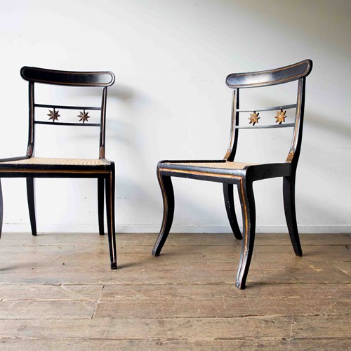 Regency Style Side Chairs 