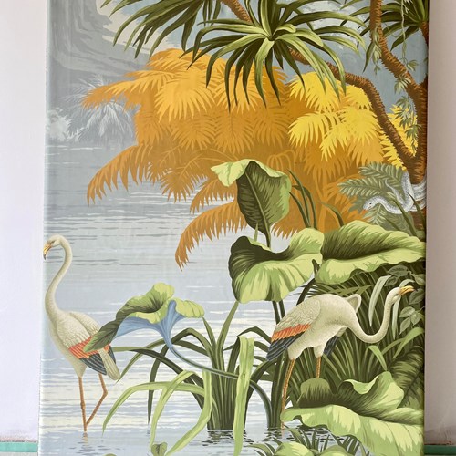 Painted Heron Panel