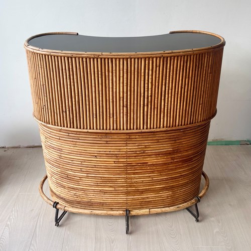 Vintage Bamboo Tiki Bar MIDI