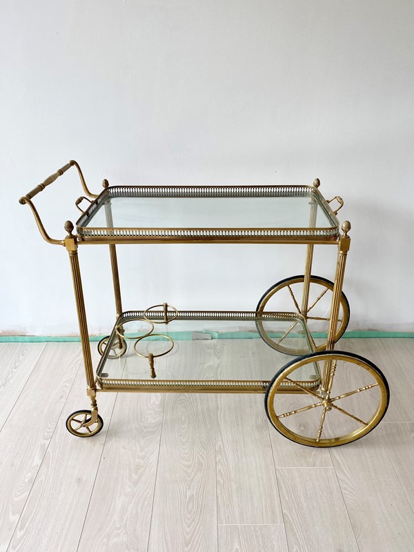 Classic Vintage French brass drinks trolley-the-vintage-trader-img-8985-main-637982307347329670.jpg