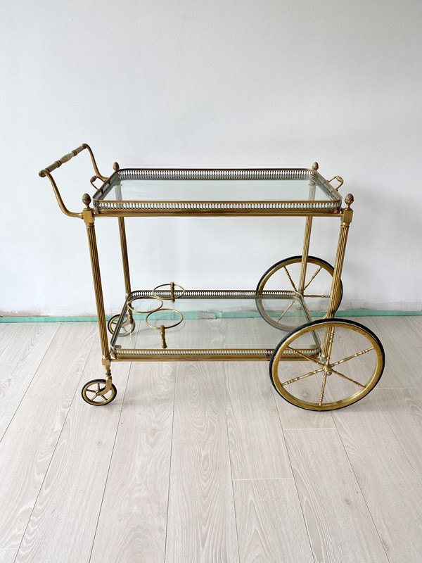 Classic Vintage French brass drinks trolley-the-vintage-trader-img-8989-main-637982307225611976.jpg
