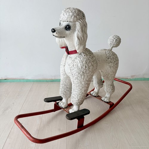 Vintage Triang Rocking Poodle Toy