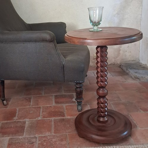 A French Geometric Side Table