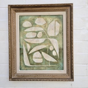 A Contemporary Abstract Painting By...