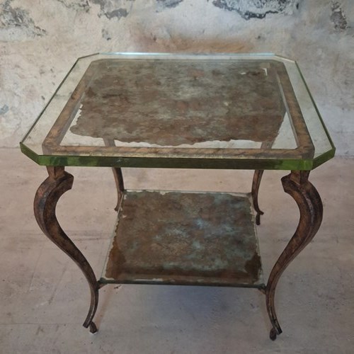 A French Side Table By Maison Ramsay 1950'S 