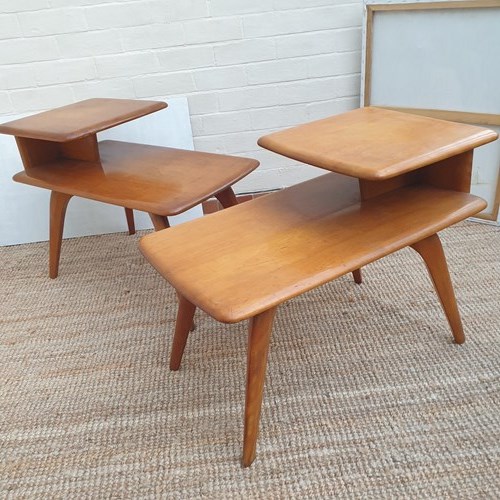 Pair Of Side Tables By Haywood Wakefield